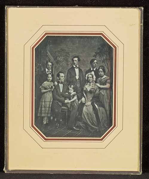 [Johann O.P. Bartels and His Family]